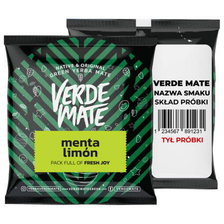 200 x Verde Mate Menta Limon 50g