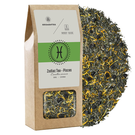 Aromantra x Mary Rose – Té del Zodíaco – Piscis (té verde) 50 g