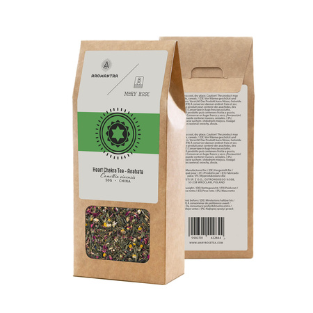 Aromantra x Mary Rose – Heart Chakra Tea – Anahata (green tea) 50g