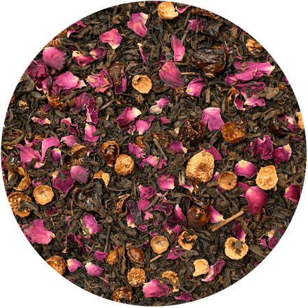 Mary Rose - Pu-erh Rosa čaj v plechovce - 50 g