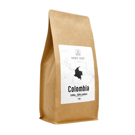 18 x Mary Rose - Colombie Medellin café en grains de qualité supérieure 1 kg