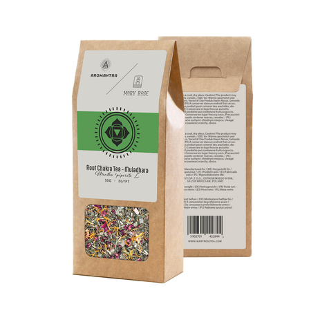 Aromantra x Mary Rose – Wurzelchakra-Tee Muladhara (Kräutertee) 50 g