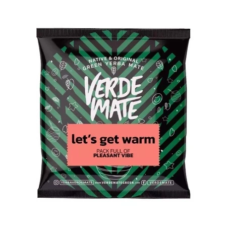 200 x Verde Mate Green Let's Get Warm 50 g