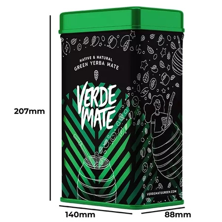 Yerbera – Verde Mate Green Raspberry Vitality 0,5 kg v plechovce