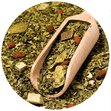 17 x Yerba Mate Verde - Fruta Tropical 1kg SUELTA