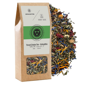 Aromantra x Mary Rose – Té Chakra Garganta Vishuddha (té de hierbas) 50 g