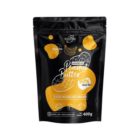 Nustino - Beurre d'arachide en poudre - Banana 400g