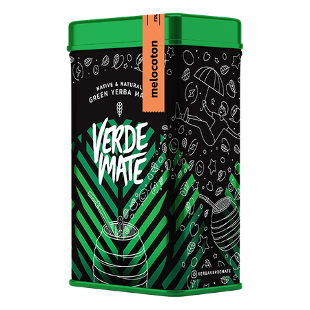 Yerbera – plechovka Verde Mate Green Melocoton 0,5kg 0.5kg cín