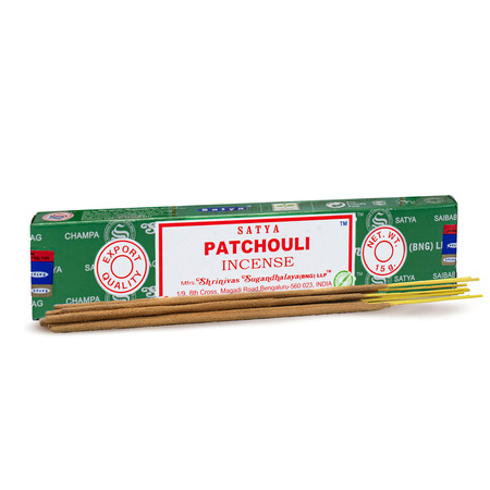 Bâtonnets d’encens Satya – Patchouli 