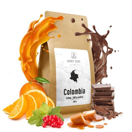 45 x Mary Rose - Colombia Medellin café de grano superior 400 g