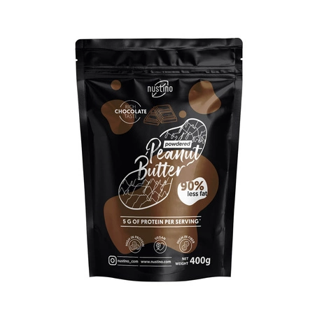 50 x Nustino - Peanut Butter Powder - Chocolate 400g