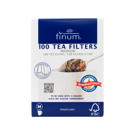 Papier–Teefilter – Größe M (100 Stück)