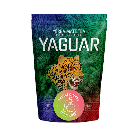 40 x Yaguar Frutas Dulces 0,5 kg