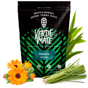 560 x Verde Mate Green Fitness 0,5 kg - Yerba mate brésilien à base d'herbes et de fruits