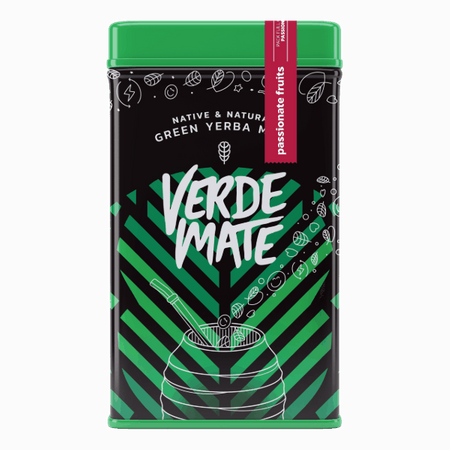 Yerbera – Verde Mate Green Passionate Fruits 0,5 kg v plechovce