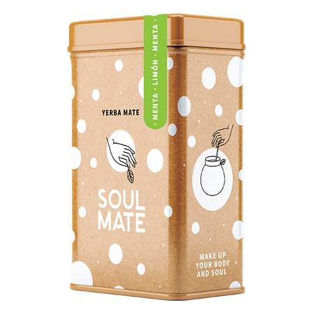 512 x Yerbera - plechovka Soul Mate Menta Limon 0,5kg