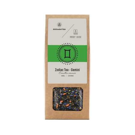 Aromantra x Mary Rose – Thé de l’horoscope – Gémeaux – Thé noir – 50 g