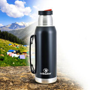 24 xCebador Largoinox 1,2 L thermos - nero