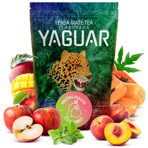 40 x Yaguar Frutas Dulces 0,5 kg