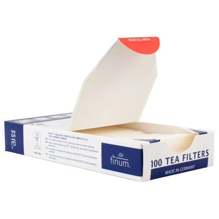 12 x Paper tea filters - size L (100 pieces)