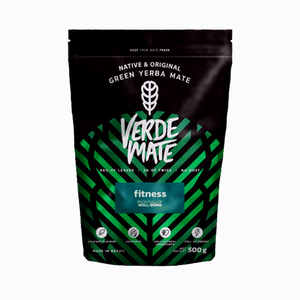 35 x Verde Mate Green Fitness 0,5 kg - yerba mate brasileña a base de hierbas y afrutada