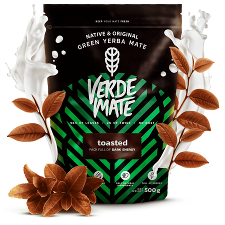 35 x Verde Mate Green Toasted - Tostada - 0.5kg