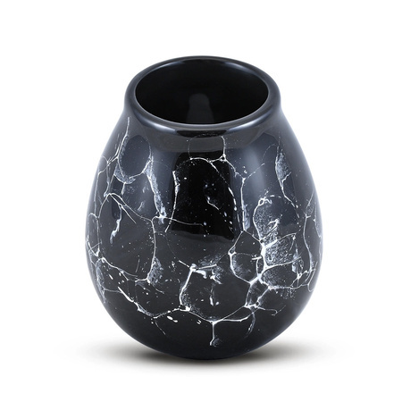 1440 x Ceramic calabash - Marmol Black 300 ml