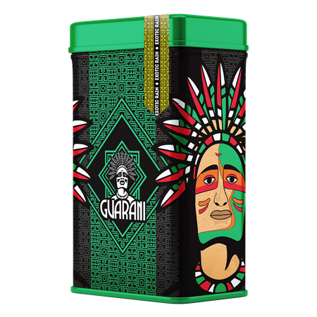 32 x Yerbera - Can of Guarani Exotic Rain 0.5 kg