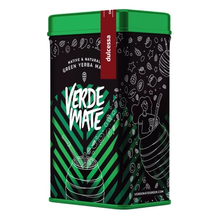 32 x Yerbera - plechovka Verde Mate Green Dulcessa - Tostada 0,5 kg