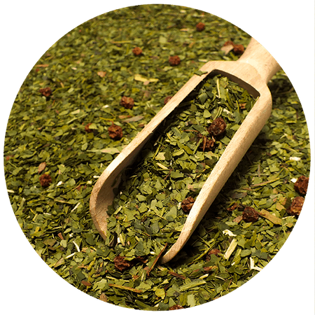 18 x Sacco di Yerba Mate verde Temperamento - Rowan, corteccia di catuaba 20 kg