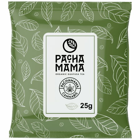 400 x Guayusa Pachamama Cannabis 25g - z organicznym certyfikatem