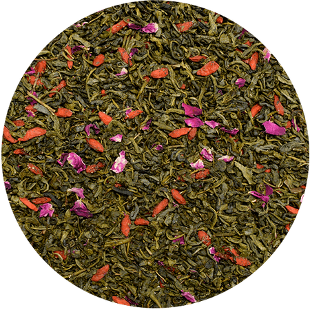 Mary Rose - Strawberry Fields Green Tea in tin can - 50g