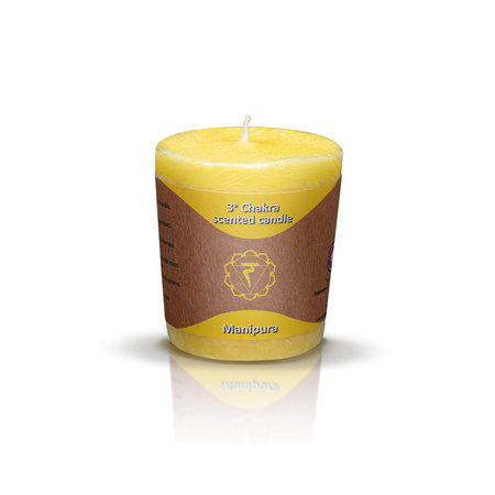 Scented candle – Solar Plexus Chakra