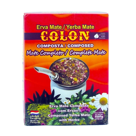 12 x Colon Compuesta Mate Completo 0,5 kg