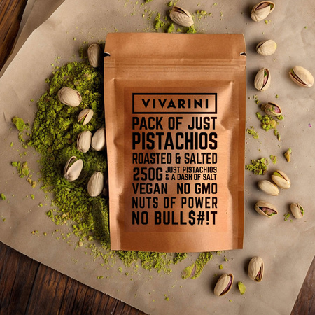 Vivarini - Pistachos asados ​​y salados 250 g