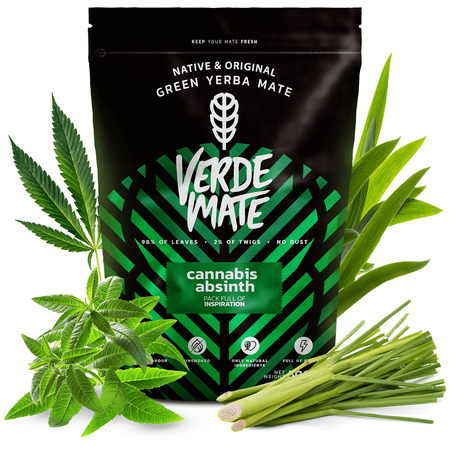 40 x Verde Mate Cannabis Absinth 0,4 kg