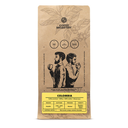 Coffee Broastery - Caffè in grani interi Colombia Medellin Premium 1kg