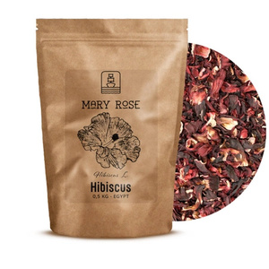 35 x Mary Rose - Hibiscus - Sudanese mallow (petals) 0.5 kg