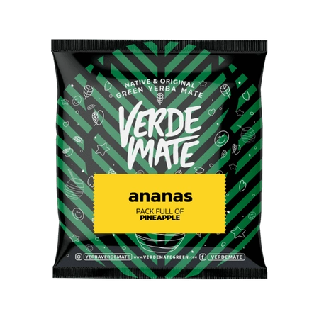 200 x Yerba Verde Mate Green Ananas 50g