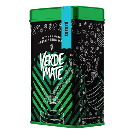 32 x Yerbera - plechovka Verde Mate Green Terere 0,5 kg