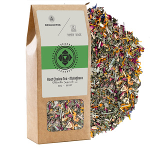 Aromantra x Mary Rose – Té Chakra Raíz Muladhara (té de hierbas) 50 g