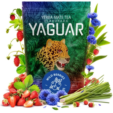 40 x Yaguar Wild Berries 0,5 kg