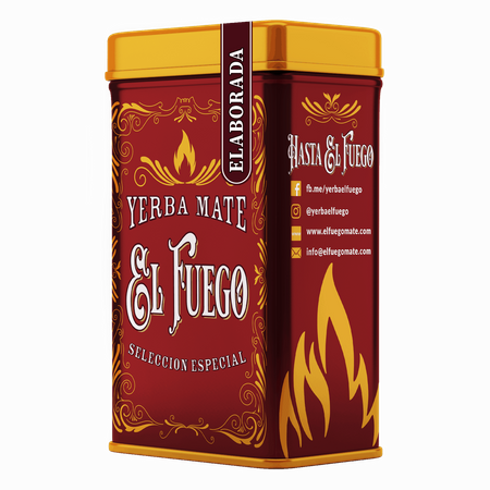 512 x Yerbera - Boîte de El Fuego Elaborada 0,5 kg