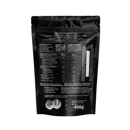 Nustino - Powdered Peanut Butter - Chocolate 400g