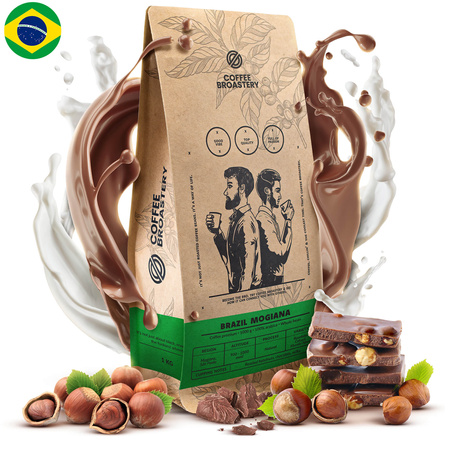 Coffee Broastery - Zrnková káva Brazil Mogiana Premium 1 kg