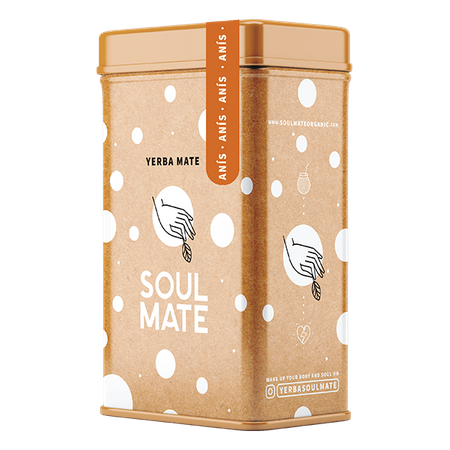 Yerbera - Boîte avec Soul Mate Orgánica Anís 0,5kg