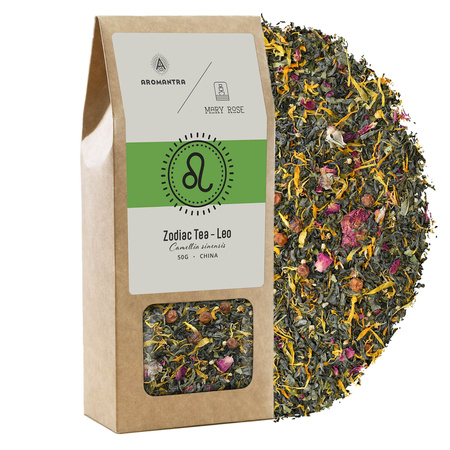 Aromantra x Mary Rose – Té del Zodíaco – Leo (té verde) 50 g