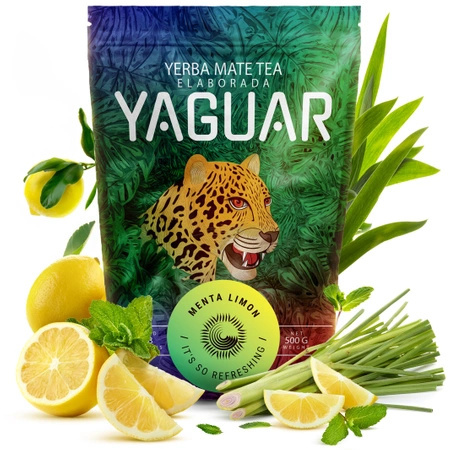 40 x Yaguar Menta Limon 0,5kg