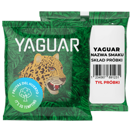 200 x Yaguar Frutas del Huerto 50g