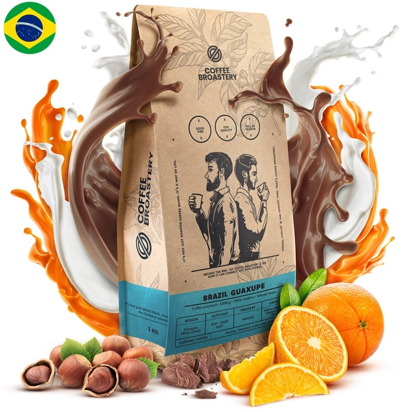 Coffee Broastery - Kawa ziarnista Brazil Guaxupe Premium 1 kg